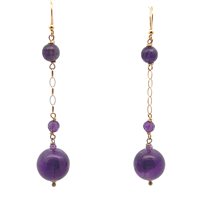 Boucles d'oreilles Cianfrone Gioielli Femme in Or Ametista 121000045263 - 121000045263